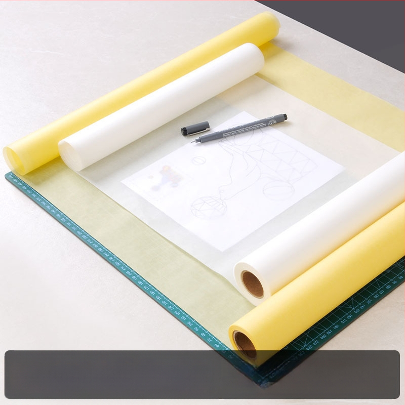 Хартия за чертане за архитектурен дизайн, трасе-хартия със серна киселина, ръчно чертане