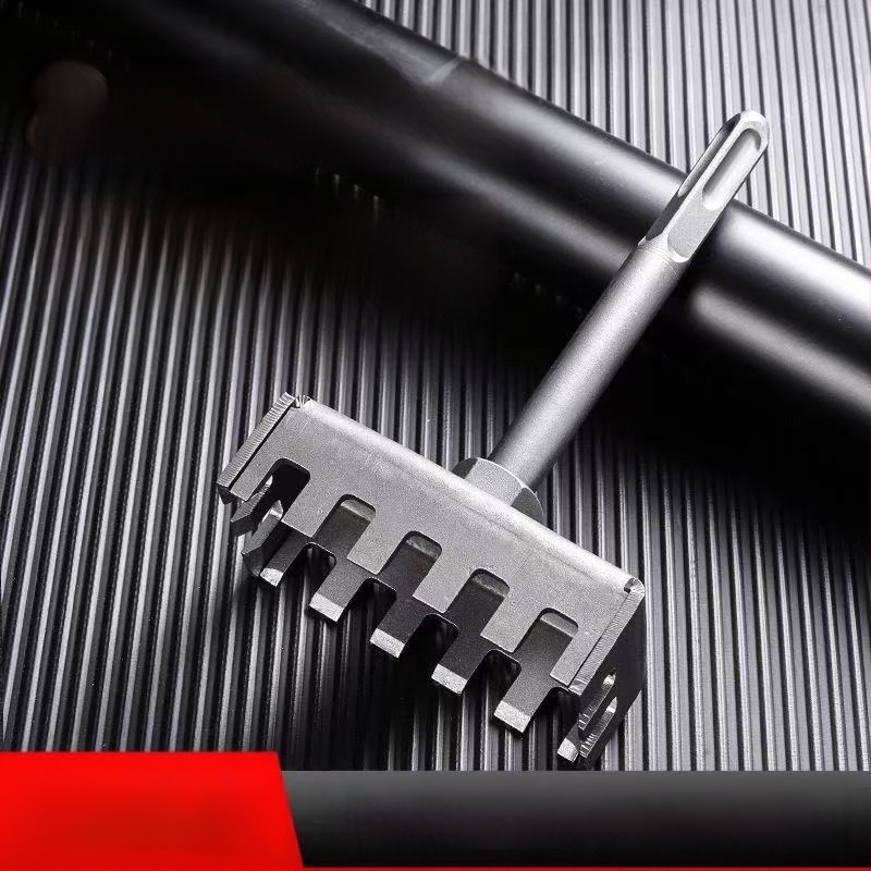 Инструмент за пробиване на квадратни дупки за електрически кутии — прорезач за канали и дупки в кабелни кутии, инструмент с квадратна дръжка