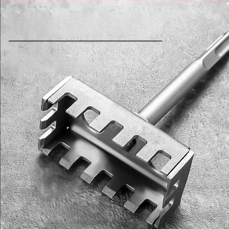 Инструмент за пробиване на квадратни дупки за електрически кутии — прорезач за канали и дупки в кабелни кутии, инструмент с квадратна дръжка