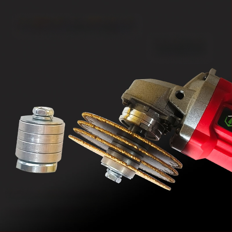 Конверсионна глава за ъглов шлайф: за ръчен шлайф към слотинг машина; Материал: алуминий и чугун; Марка: Best Shield