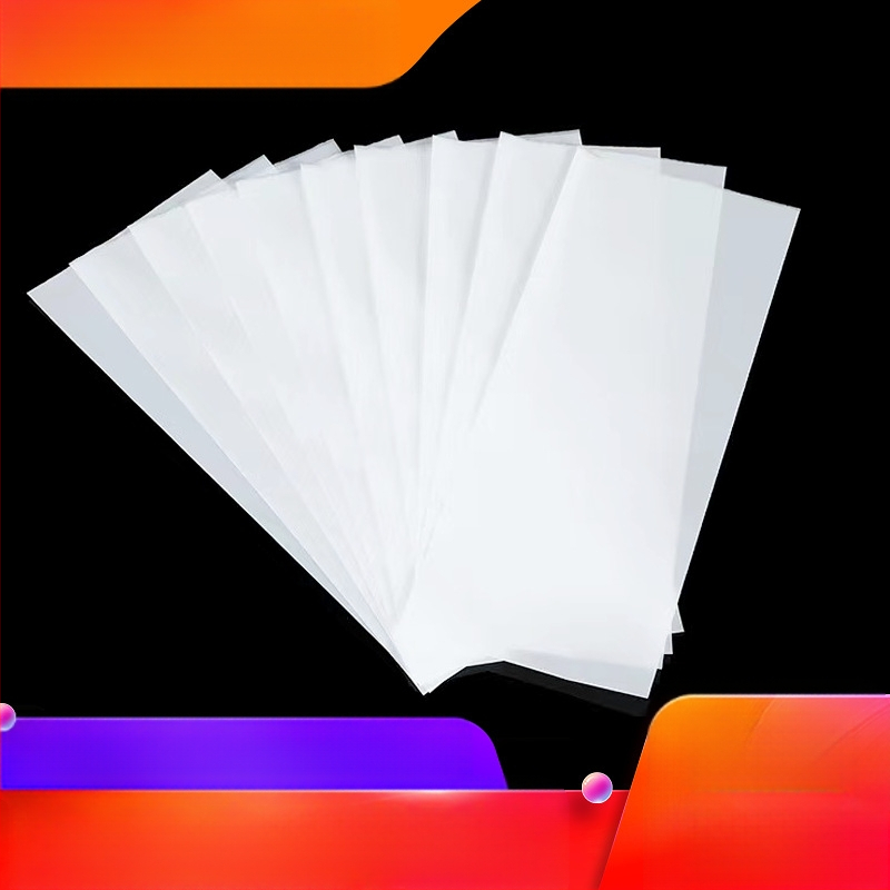 CPE matinis skaidrus plokščios kišenės maišelis su lipniu uždarymu, skirtas mobiliųjų telefonų dėklams