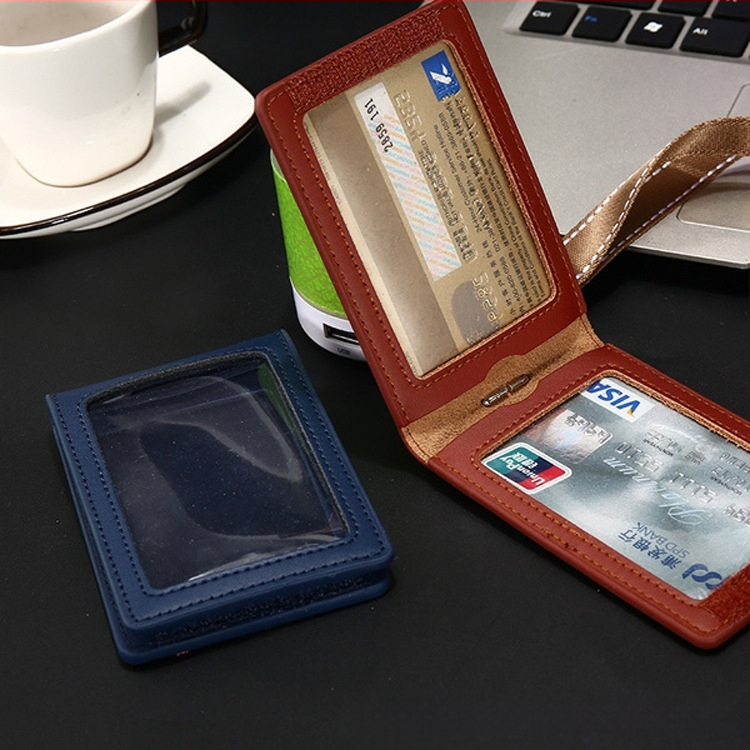 Δερμάτινη θήκη για ID με λουράκι – Inbosan Work Card Holster-1, Τύπος Κάρτας, Εκτύπωση Λογότυπου Can, Χειροποίητο, Μεταφορά Θερμότητας, Μεταξοτυπία