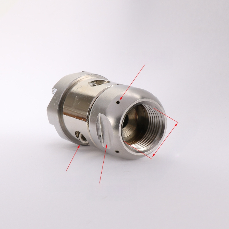 Augsta spiediena kanalizācijas tīrīšanas iekārta, galva no sakausējuma, rokturis no sakausējuma, izsmidzināšanas attālums 10, svars 156