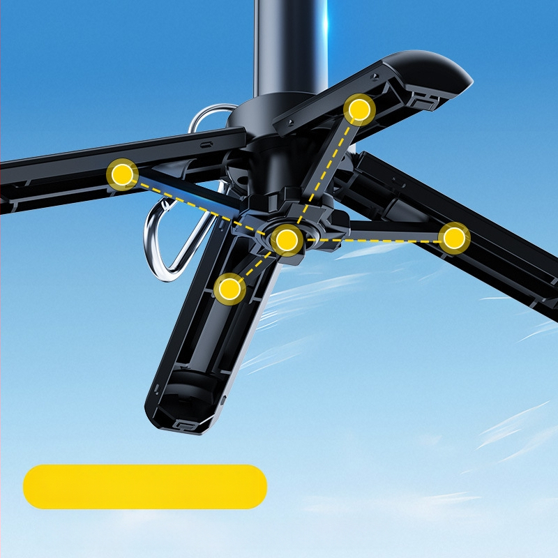 Magnetinis Bluetooth selfie lazda su teleskopiniu kotu, MagSafe laikiklis, lydinio korpusas