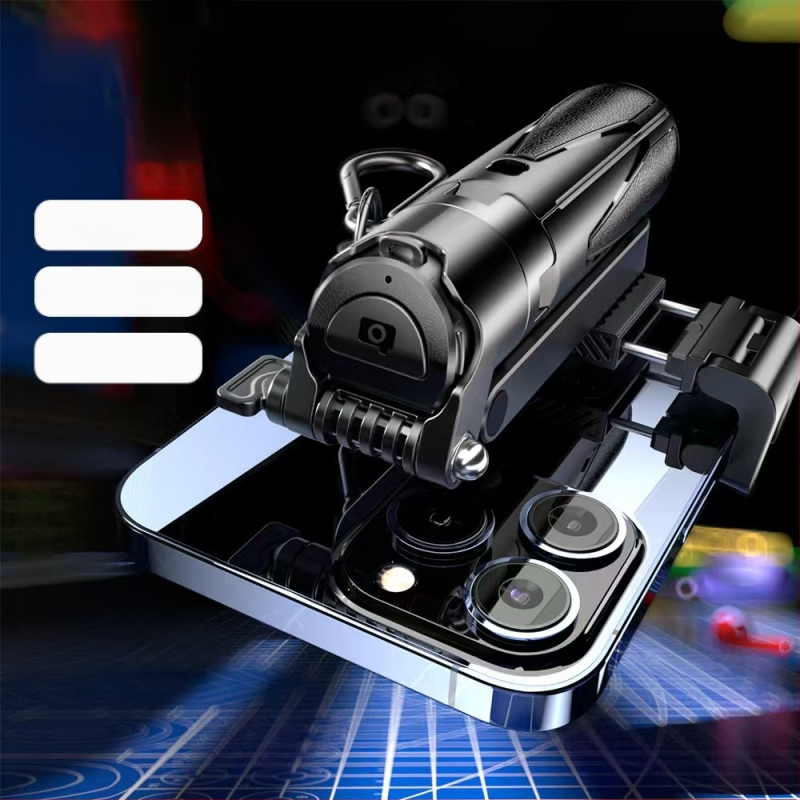 P15 Mini стойка за селфи с ключодържател, преносима алуминиева конструкция, Bluetooth дистанционно, анти-трептене, персонализирана лицензирана частна марка