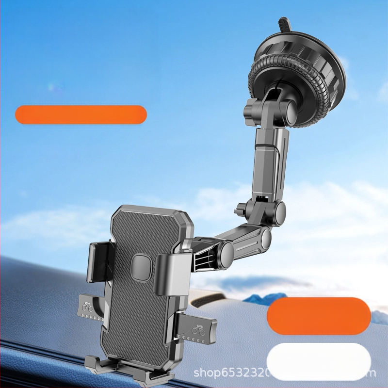 Autótelefon-tartó szívófejes a műszerfalra – Általános kompatibilitás, Újra feltölthető, Teljesítmény 0