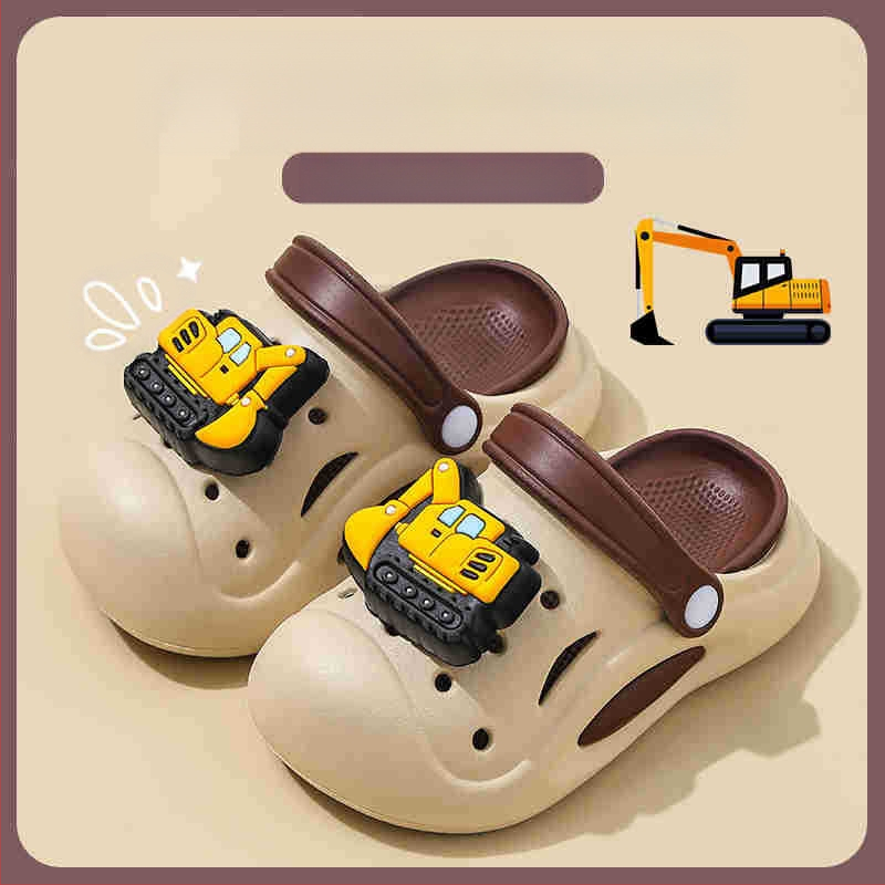 Bērnu EVA Crocs stila sandales, universāls, 2–9 gadi, ikdienas atpūtas apavi, vasara 2025