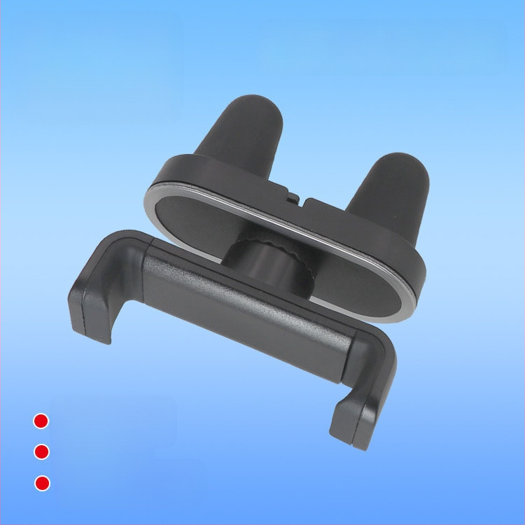 Autó ventilációs telefon-tartó 360°-os forgással, snap-on rögzítés, Vent sorozat, univerzális telefonokhoz