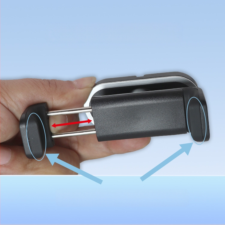 Autó ventilációs telefon-tartó 360°-os forgással, snap-on rögzítés, Vent sorozat, univerzális telefonokhoz