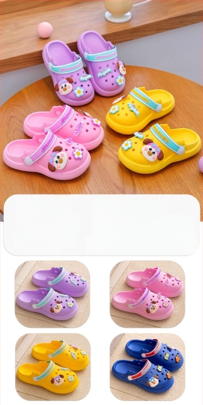 Bērnu pludmales sandales ar PVC augšdaļu, universālas, vecuma diapazons 4-16 gadi