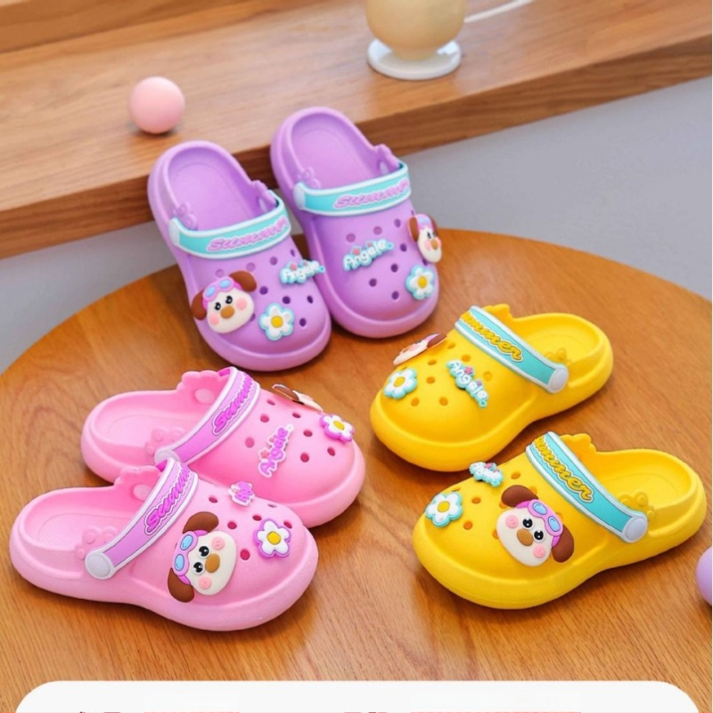 Bērnu pludmales sandales ar PVC augšdaļu, universālas, vecuma diapazons 4-16 gadi