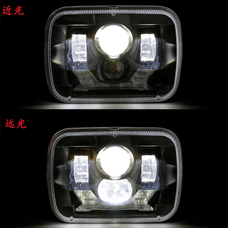 LED Μπροστινά φώτα για Wrangler Jeep – MS-5798, 78W, 12V, IP65, 3800/2400 lm