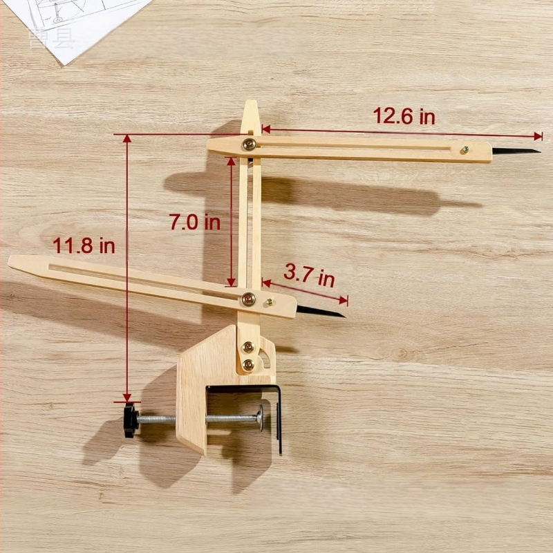 Medinis keramikos formavimo ir padėties nustatymo įrankis, darbo aukščio suvienijimui — daugiafunkcinis pjovimo ir formavimo pagalbininkas