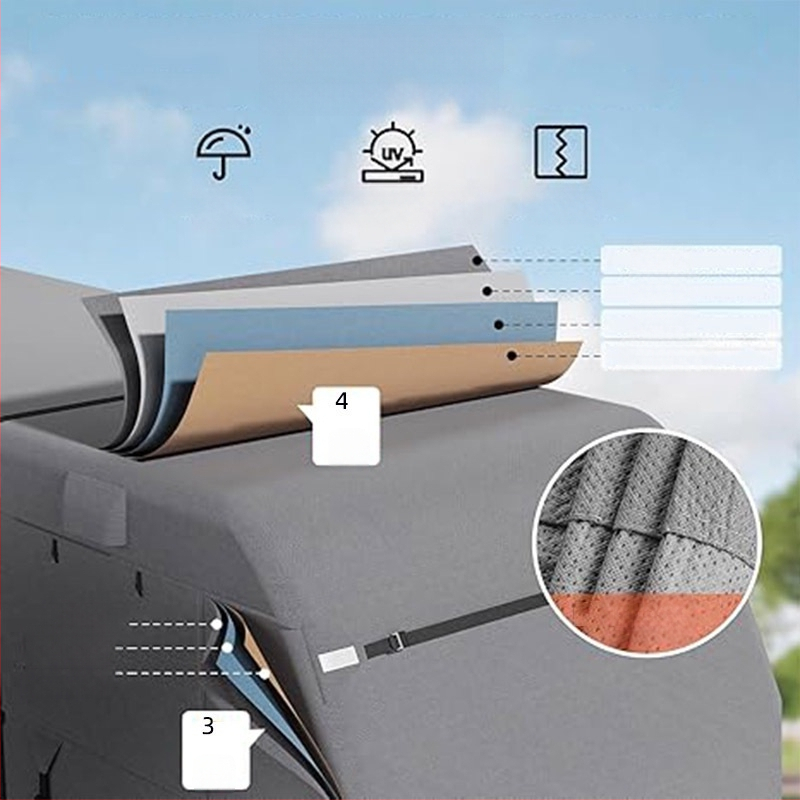 Покрив за каравана RV, от нетъкан текстил, персонализиран