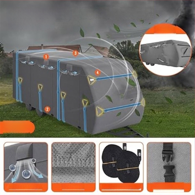 Покрив за каравана RV, от нетъкан текстил, персонализиран