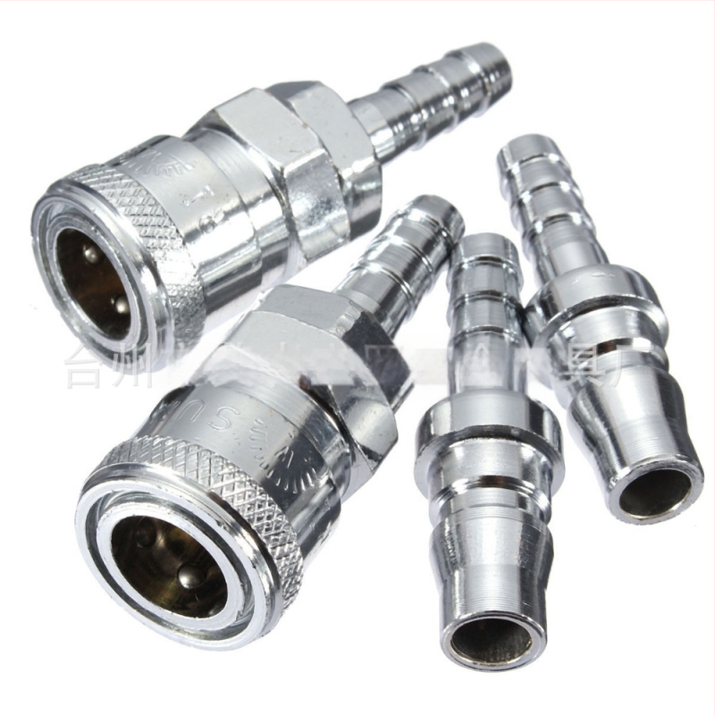 Pneumatski spojnik, C-tip brzog spoja s automatskim zaključavanjem, mlaznica 8 mm, metalno kućište, Wenxing