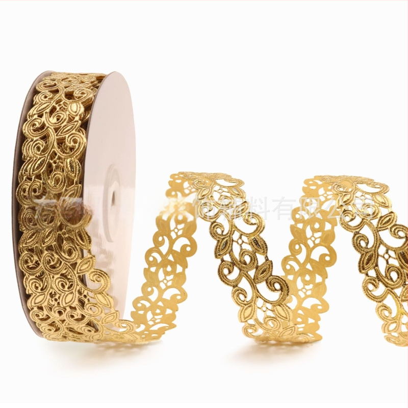 Dongcai vintage tuščiaviduris kaspinas dizainas rankdarbiams, dovanų įpakavimui ir namų dekoravimui