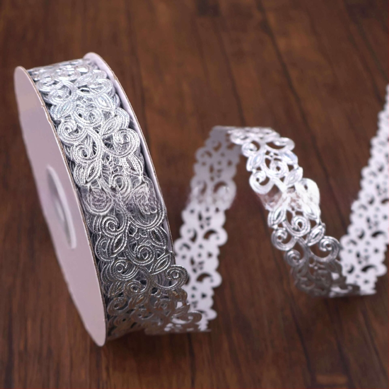 Dongcai vintage tuščiaviduris kaspinas dizainas rankdarbiams, dovanų įpakavimui ir namų dekoravimui