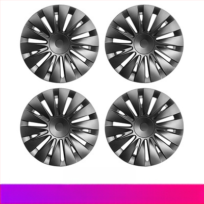 Model Y centrinis gaubtas su tiesia kraštine, PC+ABS, Model Y tinka, WSD-XS, Jiangsu