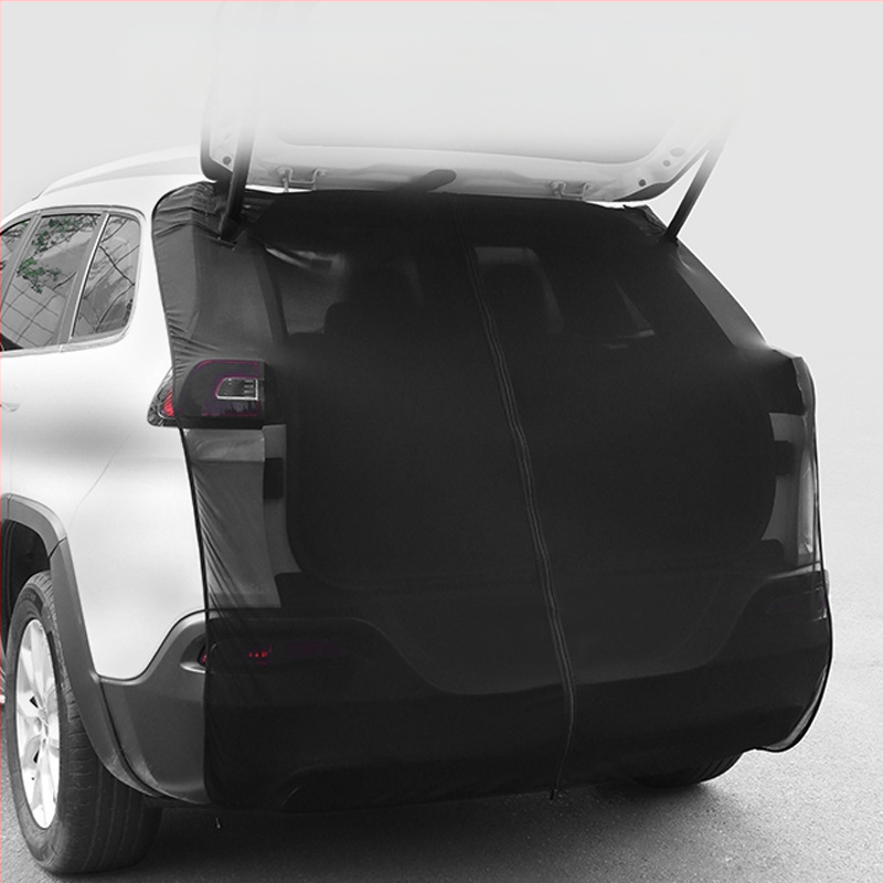 Automobilio galinių durelių tinklas – skaidrus, nuo vabzdžių, aukštos tankio Ice Silk tinklas, pakabinimo tipas
