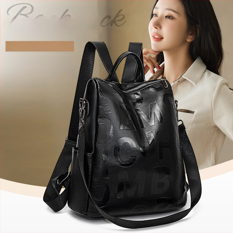 Naiste PU seljakott — ülilihtne, mahutavus 20–35 L, kõverdatud õlarihm, polüestri vooder