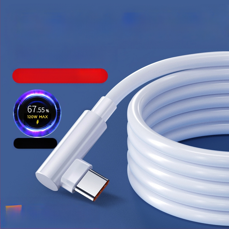 USB-C rýchlonabíjací kábel, 120W, dĺžka 1–2 m, TPE, kompatibilný s Redmi K50 Extreme Edition, K60, K70 Pro, Xiaomi 13/14
