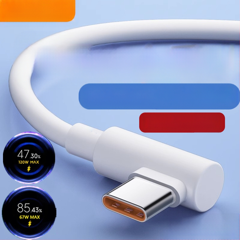 USB-C rýchlonabíjací kábel, 120W, dĺžka 1–2 m, TPE, kompatibilný s Redmi K50 Extreme Edition, K60, K70 Pro, Xiaomi 13/14