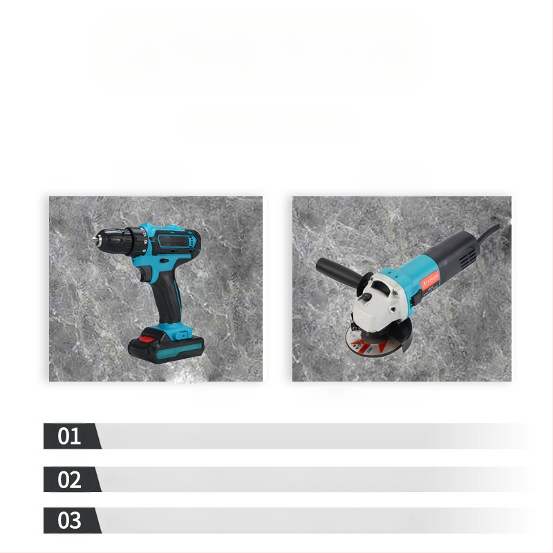 9-частен комплект диамантени боркорони с алуминиев калъф за пробиване на дупки в плочки, мрамор и гранит