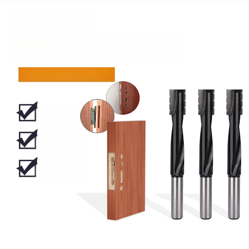 Frez za drvo, Clearing Knife serija, za otvaranje rupa za brave na vratima, uklanjanje oštrih i lomljenje čipova, pogodna za različite strojeve