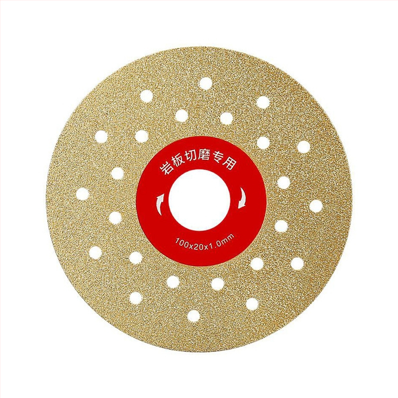 Dijamantni disk za rezanje škriljevih pločica, 45° rub, ravno brušenje, model 012, granulacija 500