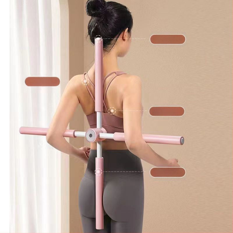 Laikysenos koreguojančią lazdelę stovinčiai jogos treniruotei vaikams, PP medžiaga, prekės ženklas Interesting