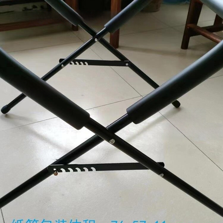 Sklopivi, prijenosni vertikalni nosač za bubnjeve s X-okvirom za univerzalne nastupe