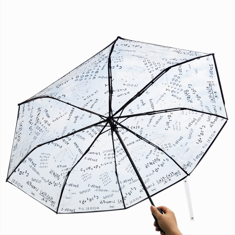 Trys dalių sulankstomas skėtis su automatinio atidarymo mechanizmu, lydinio strypai, 8 strypai, plastikinis audinys 210T