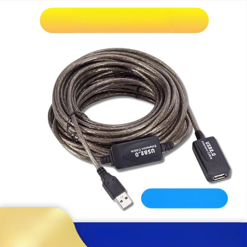 USB 2.0 produžni kabel HS8836A, bakreni vodič, USB sučelje, adapter kabel, 5–30 m