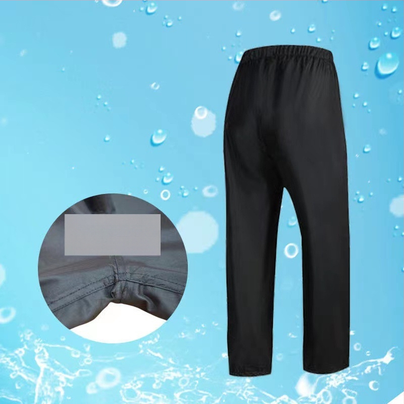 Suaugusiųjų viengubo lietaus pončas, atsparus vandeniui ir kvėpuojantis, pongee audinys su PU klijais, 0,24 mm storis, 0,43 kg svoris