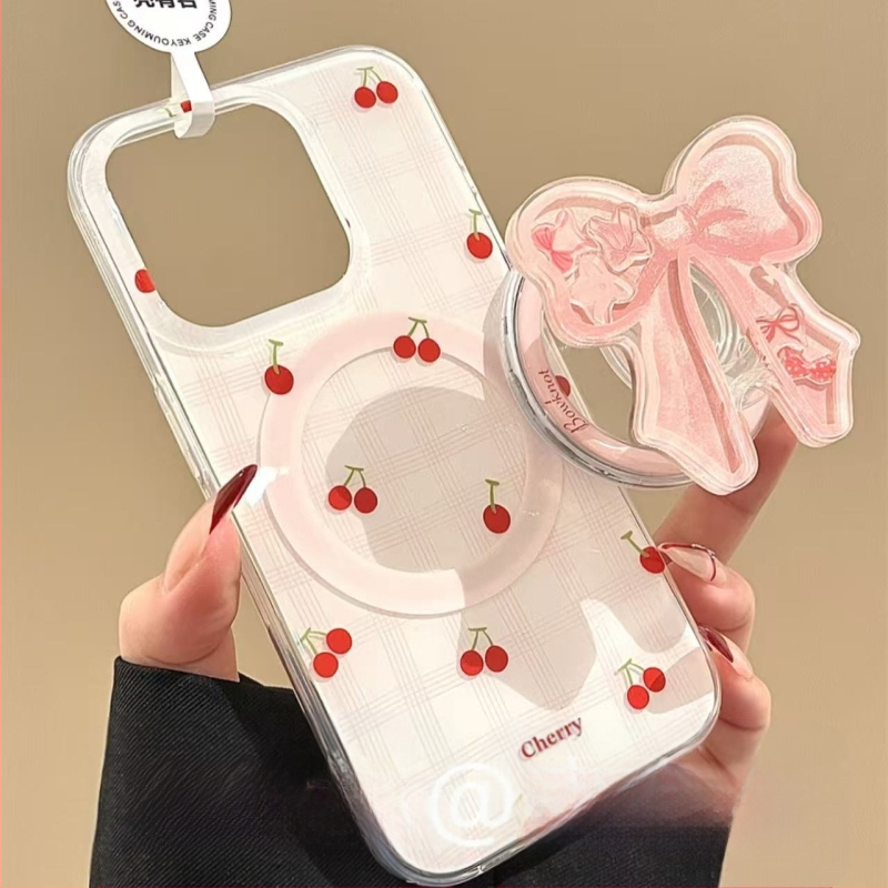 Suport magnetic pentru iPhone — silicon, finisaj mat, anti-cădere, compatibil cu modelele iPhone