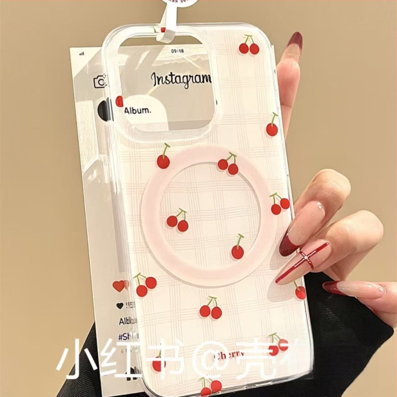 Suport magnetic pentru iPhone — silicon, finisaj mat, anti-cădere, compatibil cu modelele iPhone