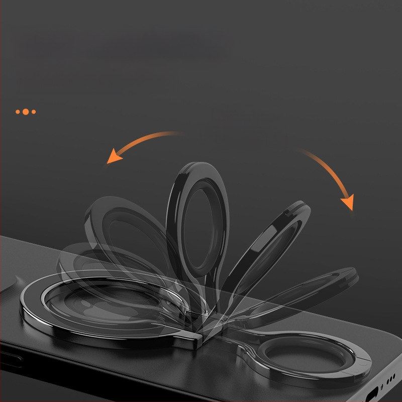 MagSafe magnetinis telefono laikiklis su piršto žiedu iš cinko lydinio – sulankstomas magnetinis stalinis laikiklis – universalus