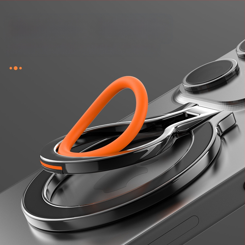 MagSafe magnetinis telefono laikiklis su piršto žiedu iš cinko lydinio – sulankstomas magnetinis stalinis laikiklis – universalus