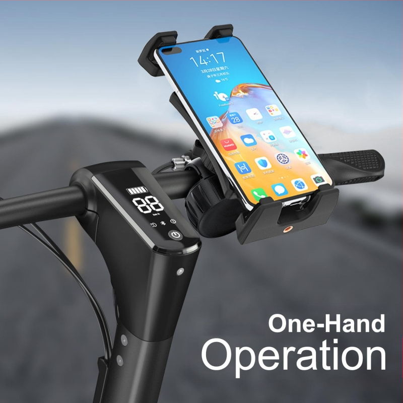 Knob-stiliaus laikiklis mobiliajam telefonui ir planšetėms — plastikinis