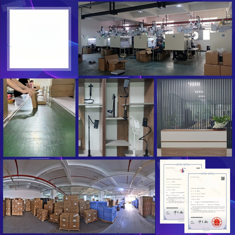 Augšējais fotografēšanas statīvs viedtālruņiem — universāls, magnētiskais turētājs tiešraides pārraidēm; materiāls: ABS + alumīnija sakausējums + silikons; saderīgs ar viedtālruņa kameru turētāju