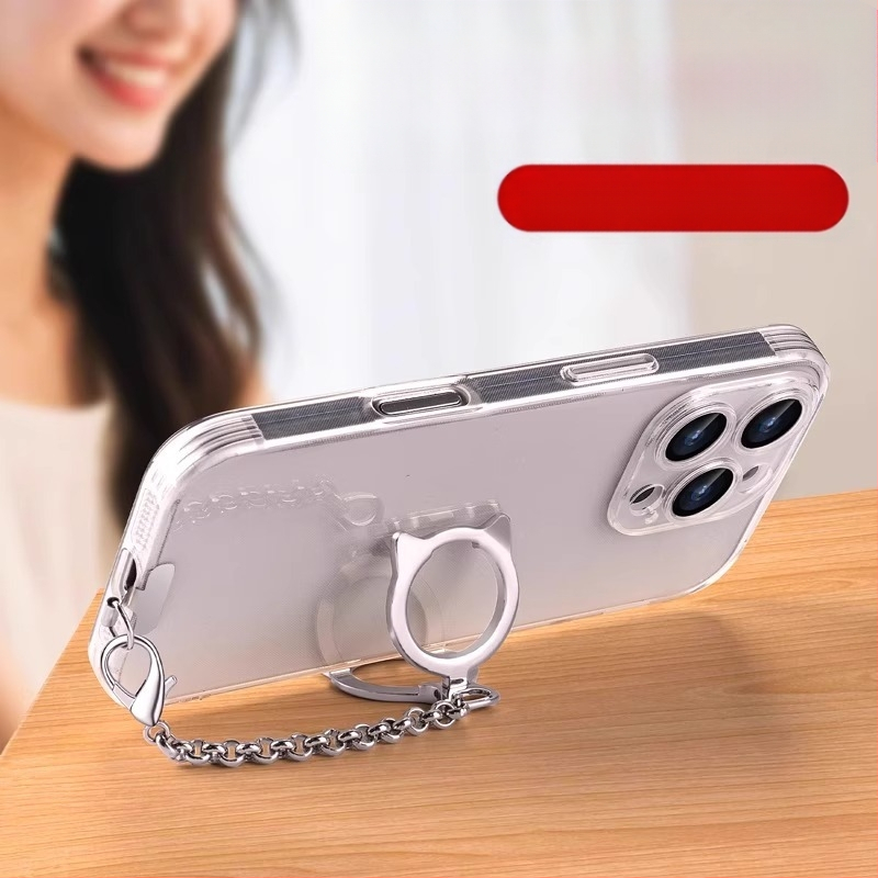 Ланярд за мобилен телефон с дизайн котешка глава, алуминиева сплав, метална катарама, отделям шнур, издръжлив