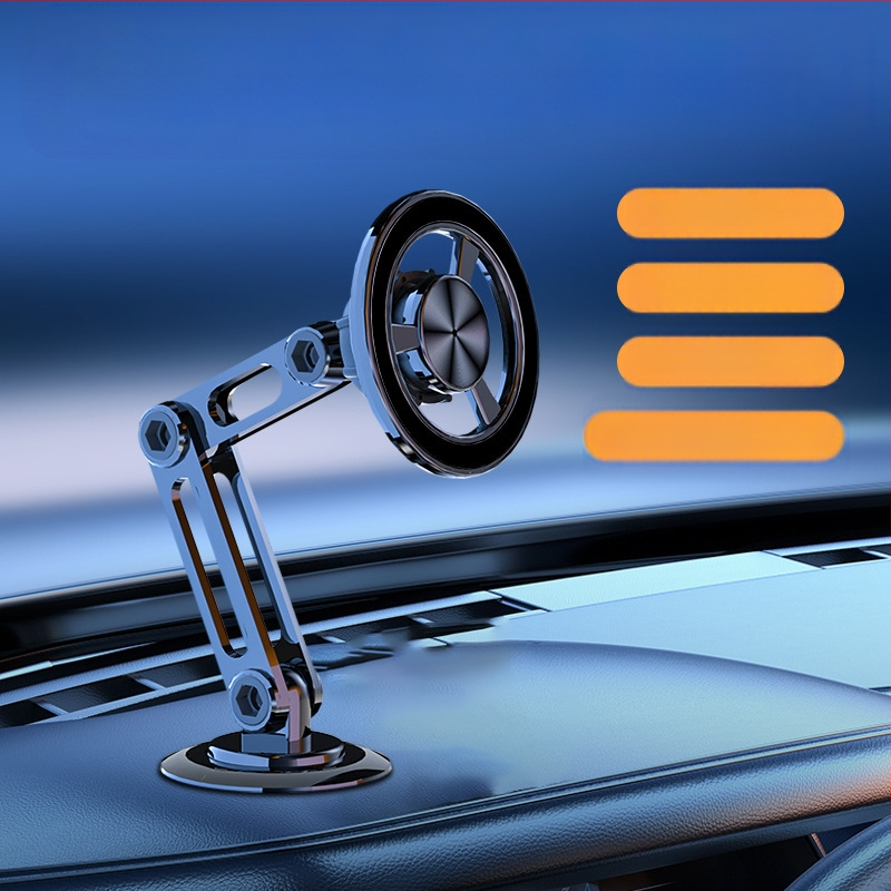 cindry Ισχυρός μαγνητικός αναδιπλούμενος δέκτης αυτοκινήτου για ταμπλό MagSafe, adhesive τοποθέτηση, συμβατός με τον πίνακα οργάνων, γενική χρήση, προσαρμογή κατά παραγγελία