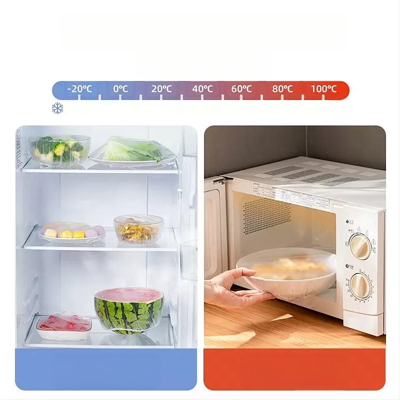 Plastikinė maisto plėvelės uždanga, rinkinys 12+ vnt, 150 g, namų naudojimui