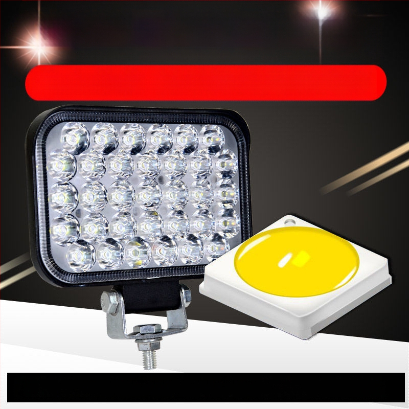 LED προβολέας οχήματος - 3W LED με σώμα από χυτό αλουμίνιο, PC κάλυμμα, αδιάβροχος, κατάλληλος για αυτοκίνητα, φορτηγά, ηλεκτρικά οχήματα και τρίκυκλα