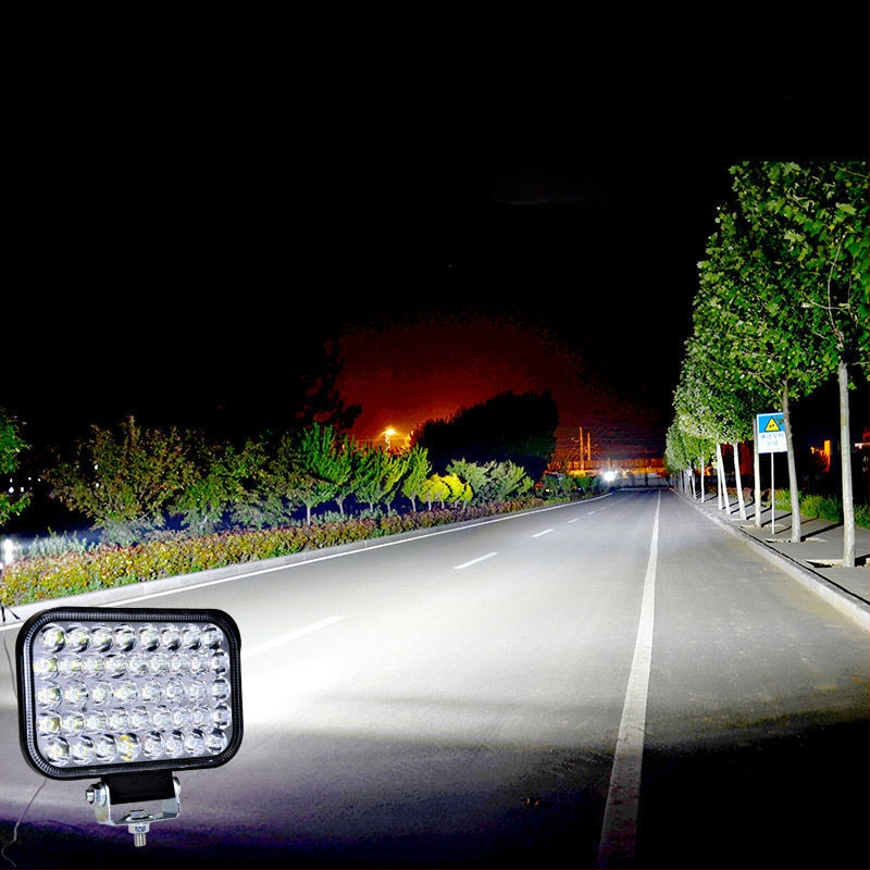 LED προβολέας οχήματος - 3W LED με σώμα από χυτό αλουμίνιο, PC κάλυμμα, αδιάβροχος, κατάλληλος για αυτοκίνητα, φορτηγά, ηλεκτρικά οχήματα και τρίκυκλα