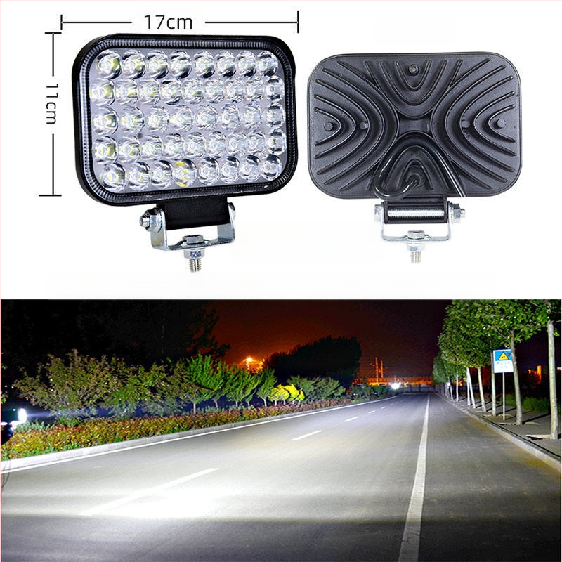 LED προβολέας οχήματος - 3W LED με σώμα από χυτό αλουμίνιο, PC κάλυμμα, αδιάβροχος, κατάλληλος για αυτοκίνητα, φορτηγά, ηλεκτρικά οχήματα και τρίκυκλα