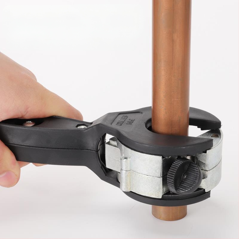 Алуминиев тръборез с лостов механизъм за неръждаеми гофрирани тръби – машина за рязане на тръби за HVAC и охлаждане