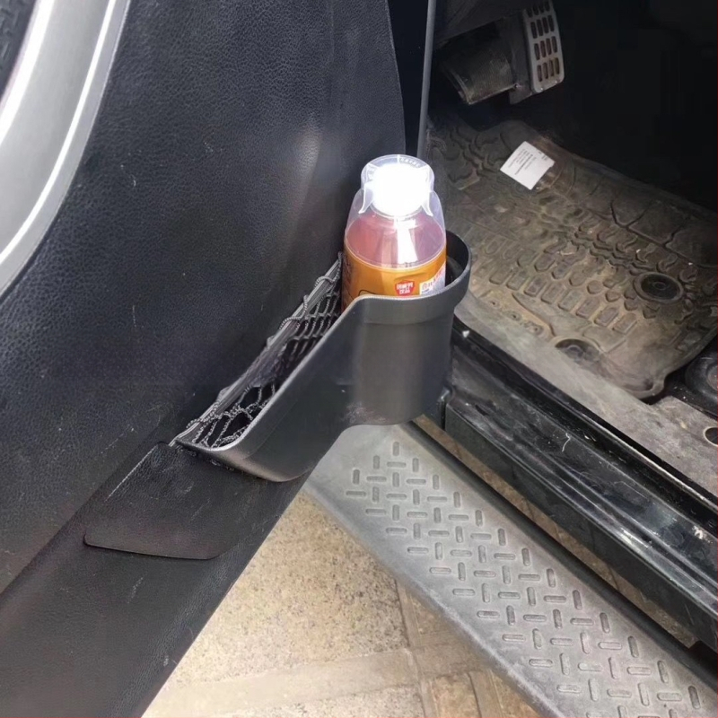 Κουτί αποθήκευσης πόρτας Jeep Wrangler JK 2011-2017 με θήκη ποτηριού, ABS, τετραπόρτο, εγκατάσταση χωρίς ζημιά