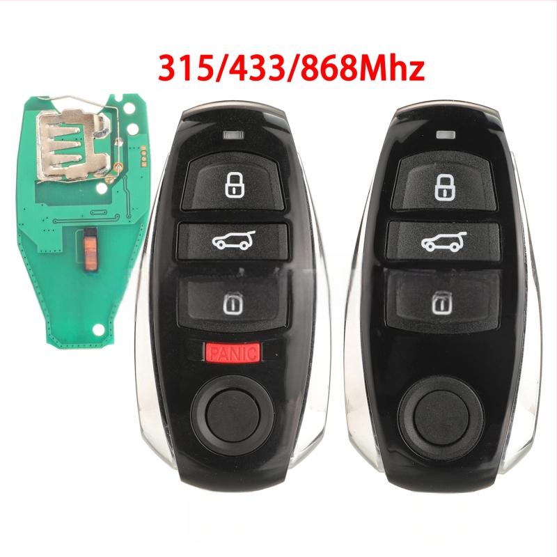 Volkswagen Touareg attālais atslēgas ar 3/4 pogām, 315/433/868 MHz, čips 7945AC